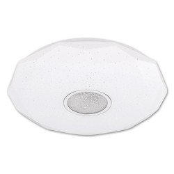 Lubinis šviestuvas LED Diami 24W 400mm 3000K-6500K Nuotolinio valdymo pultelis IR
