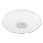 Lubinis šviestuvas LED Diami 24W 400mm 3000K-6500K Nuotolinio valdymo pultelis IR