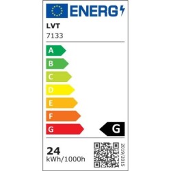 Lubinis šviestuvas LED Kiro 24W 4000K