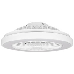 Lubinis šviestuvas LED Kleo 36W+15W 3CCT su integruotu ventiliatoriumi 50cm BALTA