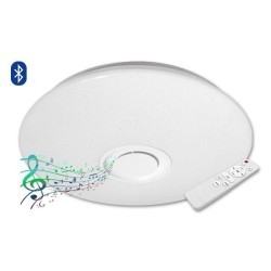 Lubinis šviestuvas LED Porto 72W 500mm RGBW CCT Su integruotu garsiakalbiu Nuotolinio valdymo pultelis