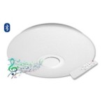 Lubinis šviestuvas LED Porto 72W 500mm RGBW CCT Su integruotu garsiakalbiu Nuotolinio valdymo pultelis