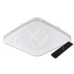 Lubinis šviestuvas LED Sand 72W Kvadratinis 430mm 3000K-6500K IR