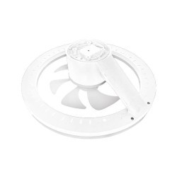 Lubinis šviestuvas (XD-LL100RW) LED su integruotu ventiliatoriumi 3CCT 45W BALTA
