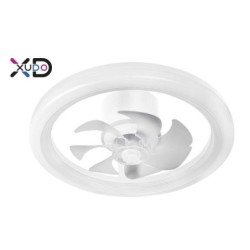 Lubinis šviestuvas (XD-LL100RW) LED su integruotu ventiliatoriumi 3CCT 45W BALTA