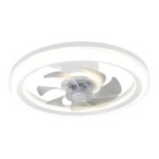 Lubinis šviestuvas (XD-LL100RW) LED su integruotu ventiliatoriumi 3CCT 45W BALTA