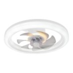 Lubinis šviestuvas (XD-LL100RW) LED su integruotu ventiliatoriumi 3CCT 45W BALTA