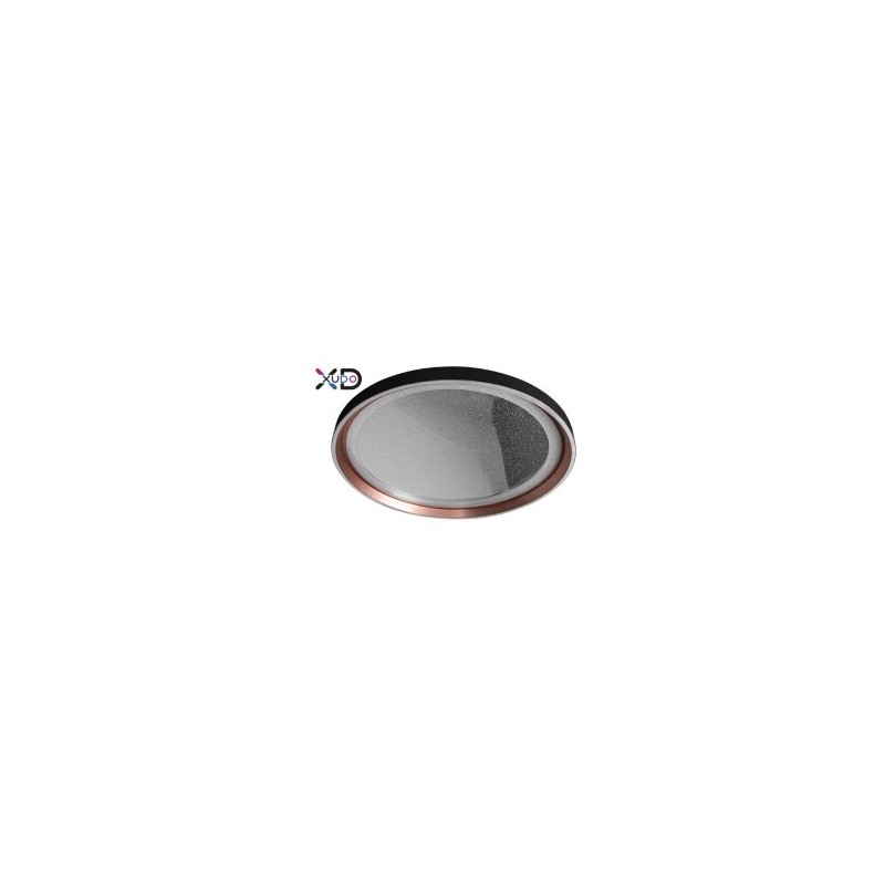 Lubinis šviestuvas (XD-LL215RB) LED 3CCT 72W JUODA+Aukso TUYA išmanioji namų sistema