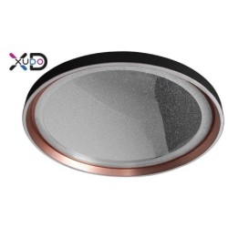 Lubinis šviestuvas (XD-LL215RB) LED 3CCT 72W JUODA+Aukso TUYA išmanioji namų sistema