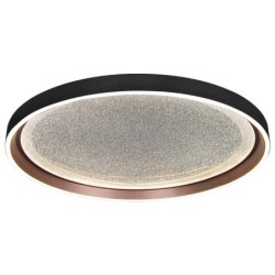 Lubinis šviestuvas (XD-LL215RB) LED 3CCT 72W JUODA+Aukso TUYA išmanioji namų sistema