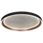 Lubinis šviestuvas (XD-LL215RB) LED 3CCT 72W JUODA+Aukso TUYA išmanioji namų sistema
