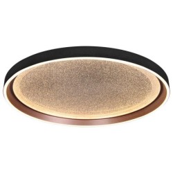 Lubinis šviestuvas (XD-LL215RB) LED 3CCT 72W JUODA+Aukso TUYA išmanioji namų sistema