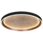 Lubinis šviestuvas (XD-LL215RB) LED 3CCT 72W JUODA+Aukso TUYA išmanioji namų sistema