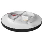 Lubinis šviestuvas (XD-LL215RB) LED 3CCT 72W JUODA+Aukso TUYA išmanioji namų sistema
