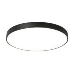 Lubinis šviestuvas (XD-LL233RB) LED 3CCT 32W 30cm JUODA