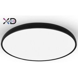 Lubinis šviestuvas (XD-LL234RB) LED 3CCT 54W 40cm JUODA