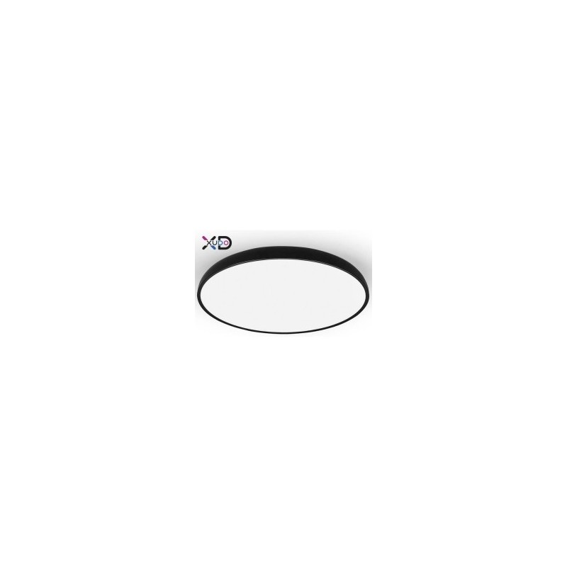 Lubinis šviestuvas (XD-LL234RB) LED 3CCT 54W 40cm JUODA