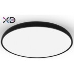 Lubinis šviestuvas (XD-LL234RB) LED 3CCT 54W 40cm JUODA