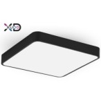 Lubinis šviestuvas (XD-LL234SB) LED 3CCT 54W 40cm JUODA