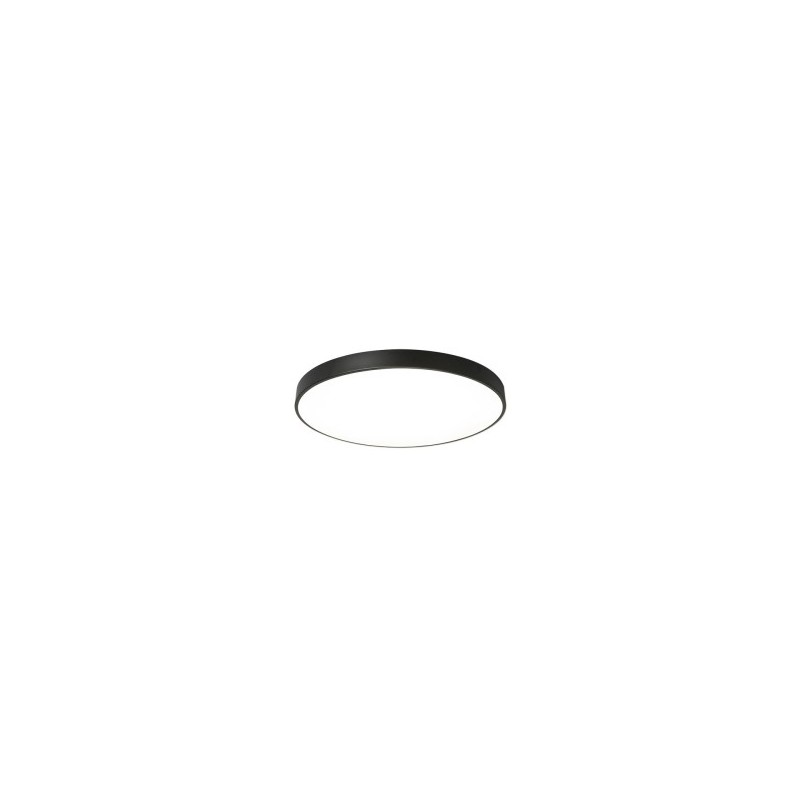 Lubinis šviestuvas (XD-LL235RB) LED 3CCT 72W 50cm JUODA