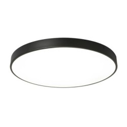 Lubinis šviestuvas (XD-LL235RB) LED 3CCT 72W 50cm JUODA