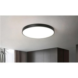 Lubinis šviestuvas (XD-LL235RB) LED 3CCT 72W 50cm JUODA