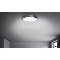 Lubinis šviestuvas (XD-LL235RB) LED 3CCT 72W 50cm JUODA