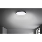 Lubinis šviestuvas (XD-LL235RB) LED 3CCT 72W 50cm JUODA