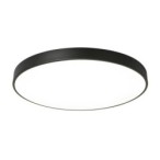 Lubinis šviestuvas (XD-LL238RB) LED 3CCT 142W 78cm JUODA TUYA išmanioji namų sistema