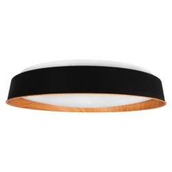 Lubinis šviestuvas (XD-LL244RW) LED 3CCT 54W JUODA+Medis Nuotolinio valdymo pultelis
