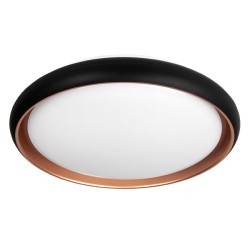 Lubinis šviestuvas (XD-LL254RW) LED 3CCT 54W JUODA+Aukso Nuotolinio valdymo pultelis