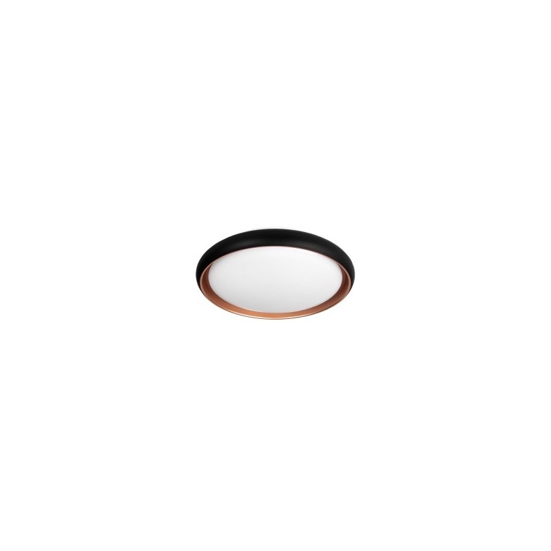 Lubinis šviestuvas (XD-LL254RW) LED 3CCT 54W JUODA+Aukso Nuotolinio valdymo pultelis