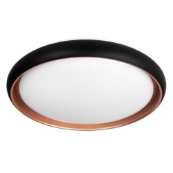 Lubinis šviestuvas (XD-LL254RW) LED 3CCT 54W JUODA+Aukso Nuotolinio valdymo pultelis