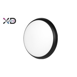Lubinis šviestuvas (XD-LX183) LED 18W JUODA 4000K IP65 su judesio davikliu