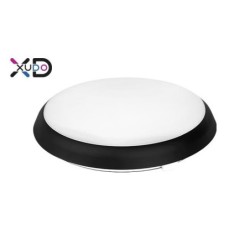 Lubinis šviestuvas (XD-LX183) LED 18W JUODA 4000K IP65 su judesio davikliu