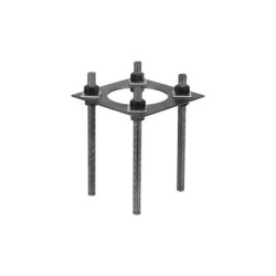 Tvirtinimo detalė šviestuvui ant atramos 100mm