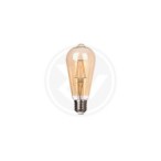 LED lemputė E27 Filamentinė Vita ST64 2200K 6W Gintaro