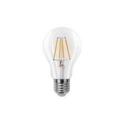 LED lemputė E27 Filamentinė 3 lygių šviesos intensyvumo valdymas A60 2700K 6W Skaidri