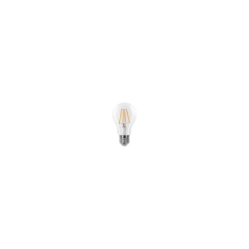 LED lemputė E27 Filamentinė 3 lygių šviesos intensyvumo valdymas A60 2700K 6W Skaidri