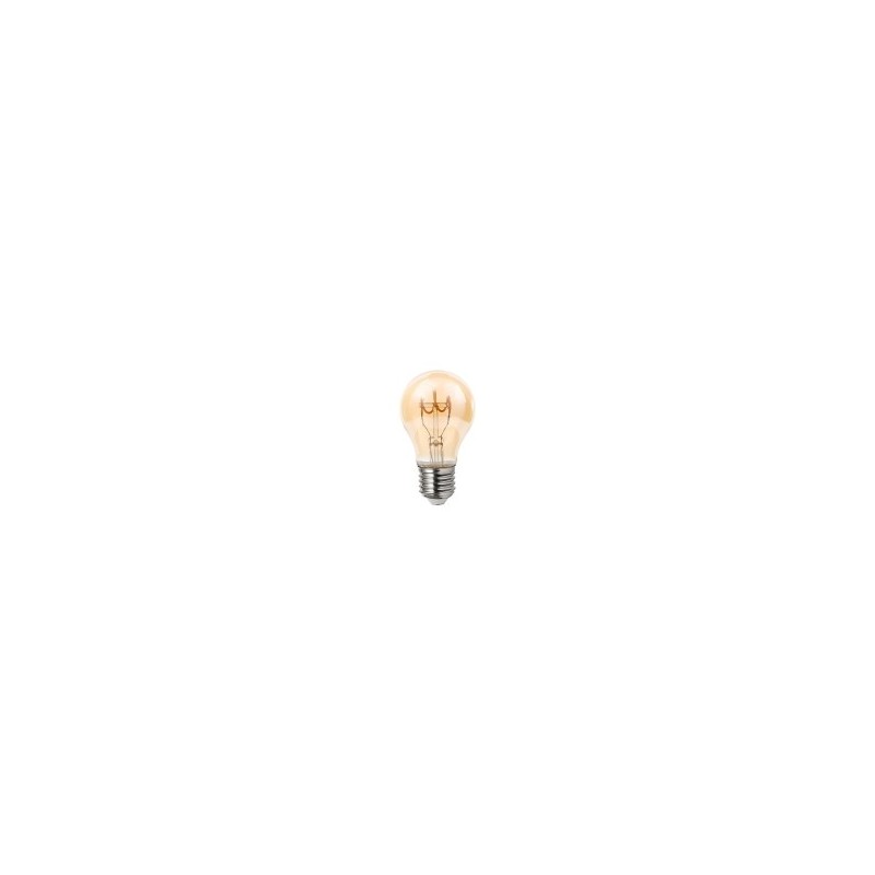 Pritemdoma LED lemputė E27 Filamentinė A60 2200K 4W Gintaro