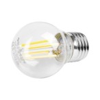 LED lemputė E27 Filamentinė G45 4000K 6W