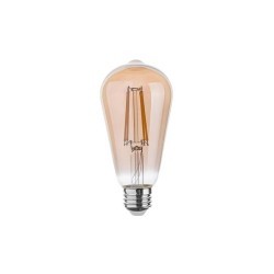 LED lemputė E27 Filamentinė ST64 4000K Gintaro