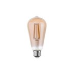 LED lemputė E27 Filamentinė ST64 4000K Gintaro
