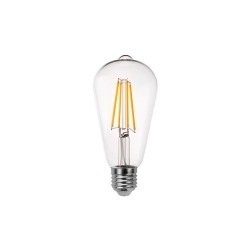 LED lemputė E27 Filamentinė ST64 8W 4000K