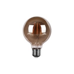 LED lemputė E27 Filamentinė Vita G80 2200K 6W Tamsintas gaubtas