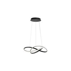 Pakabinamas šviestuvas LED Tavi 30W 50cm 4000K JUODA
