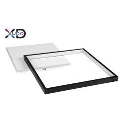 Lubinis šviestuvas (XD-LA100) LED 27W 45x35cm JUODA CCT Nuotolinio valdymo pultelis