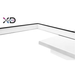 Lubinis šviestuvas (XD-LA100) LED 27W 45x35cm JUODA CCT Nuotolinio valdymo pultelis