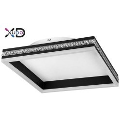 Lubinis šviestuvas (XD-LA121) LED 46W 40x40cm 4000K JUODA
