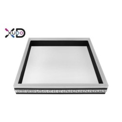 Lubinis šviestuvas (XD-LA121) LED 46W 40x40cm 4000K JUODA